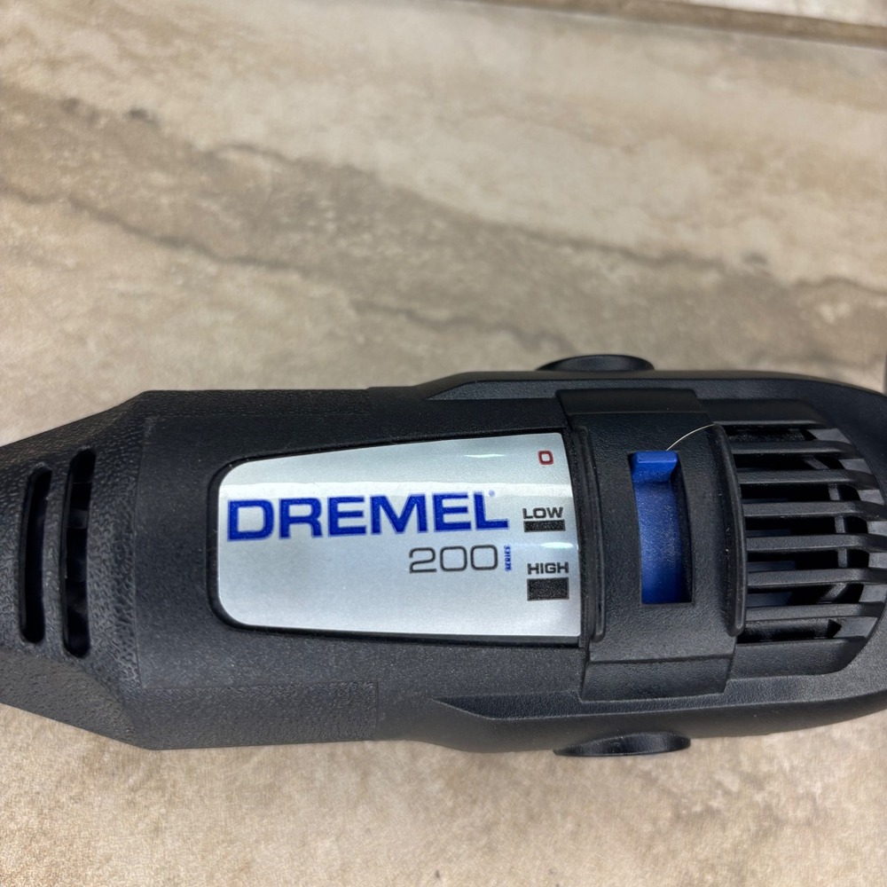 Dremel 200 Series 2-Speed Rotary Tool Model F013020001 Black Corded Multi-Tool